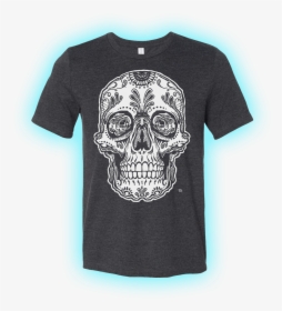 Sugar Skull Bella Shirt Preview - Skull, HD Png Download, Transparent PNG