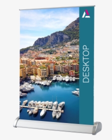 Single Sided A4 & A3 Desktop Roll Up Banners   Title - Port De Fontvieille, HD Png Download, Transparent PNG