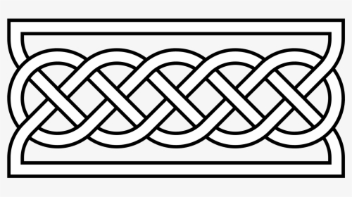Black And White Celtic Knot, HD Png Download, Transparent PNG