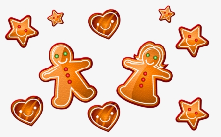 Ginger Bread Cookies, Gingerbread Girl, Gingerbread - Cậu Bé Bánh Gừng Vẽ, HD Png Download, Transparent PNG