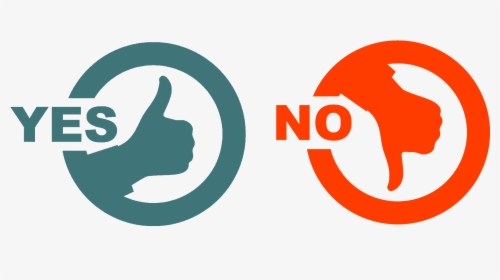 Yes No Icon Transparent, HD Png Download, Transparent PNG