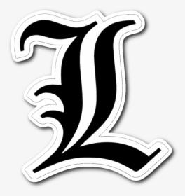 S Symbol Sticker Drunk - Death Note Logo Png, Transparent Png, Transparent PNG