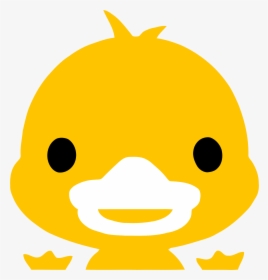 Duckling Clipart Duck Face - Cute Cartoon Duck Head, HD Png Download, Transparent PNG