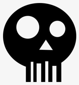 Skull Cliparts Black, HD Png Download, Transparent PNG