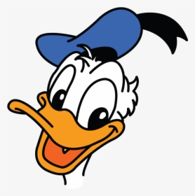 Donald Duck Look Png Image - Step By Step Donald Duck Easy Drawing, Transparent Png, Transparent PNG
