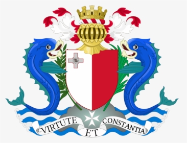 785px Coat Of Arms Of Malta 1964 - National Symbol Of Malta, HD Png Download, Transparent PNG