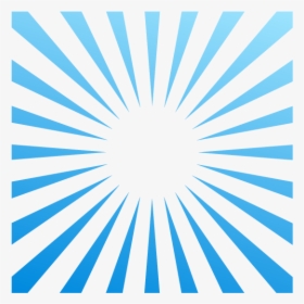 Blue Explosion Png - Sunbeam Stencil, Transparent Png, Transparent PNG