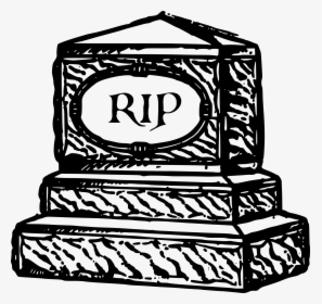 Monochrome - Funeral Grave Clip Art, HD Png Download, Transparent PNG