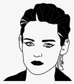 Kristen Stewart - Illustration, HD Png Download, Transparent PNG