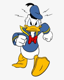 I Got Tagged By @pizzawolf20 To Come Up With Three - Angry Donald Duck Cartoon, HD Png Download, Transparent PNG