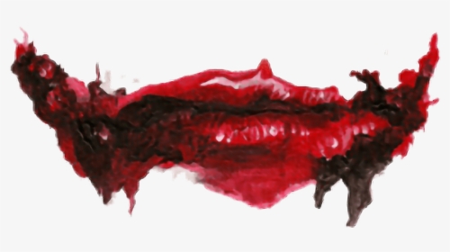 #joker #mouth #blood #bloody #kpop - So Serious, HD Png Download, Transparent PNG