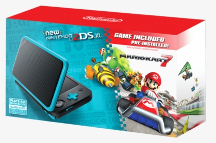 New Nintendo 2ds Xl Mario Kart 7, HD Png Download, Transparent PNG