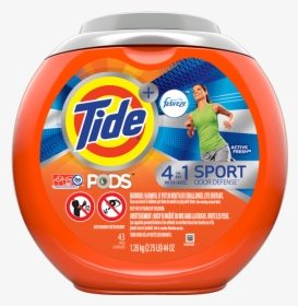 Tide Pods® Plus Febreze 4in1 Sport Odor Defense™ - Tide Pod 4 In 1, HD Png Download, Transparent PNG