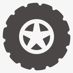 Off-road Tire - Royal Enfield Star Stickers, HD Png Download, Transparent PNG