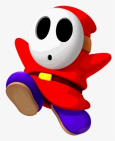 Shy Guy Png - Shy Guy Mario Bros, Transparent Png, Transparent PNG