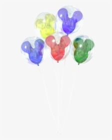 Walt Disney World Glasshouse Balloons - Disney Watercolor Png Transparent, Png Download, Transparent PNG