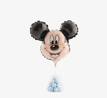 Transparent Mickey Mouse Balloons Png - Mickey Mouse Head, Png Download, Transparent PNG