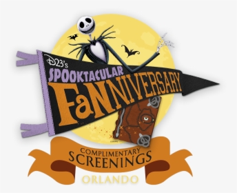 Tickets For D23’s Spooktacular Fanniversary Complimentary - Illustration, HD Png Download, Transparent PNG