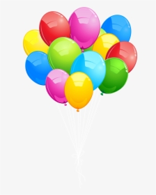 Bunch Balloons Png Transparent Clip Art Image Png Download - Cartoon Bunch Of Balloons, Png Download, Transparent PNG