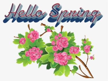 Hello Spring Png Image File - Bouquet, Transparent Png, Transparent PNG