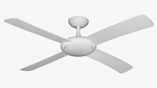 White Ceiling Fans With Lights And Remote Control Free - Low Profile Modern Ceiling Fan With Light, HD Png Download, Transparent PNG