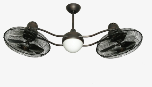53 - Outdoor Caged Ceiling Fan With Light, HD Png Download, Transparent PNG