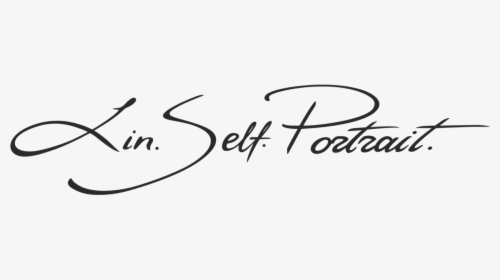 Lin - Self - Portrait - Calligraphy, HD Png Download, Transparent PNG