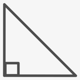 Right Angle Triangle - 6 8 10 Triangle, HD Png Download, Transparent PNG