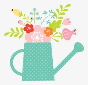 Watering Can Print & Cut File - Echo Park Hello Spring, HD Png Download, Transparent PNG