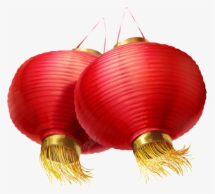 Clip Art Chinese Red Lanterns - Lồng Đèn No Background, HD Png Download, Transparent PNG
