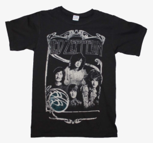 Led Zeppelin T-shirt - Led Zeppelin One Shirt, HD Png Download, Transparent PNG