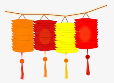 Lanterns Paper Chinese - Chinese Lantern Clip Art, HD Png Download, Transparent PNG