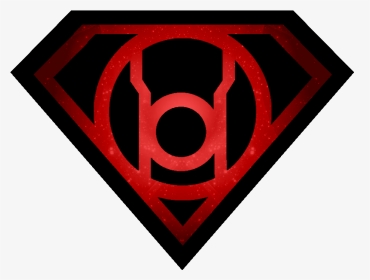 More Like Superman Sinestro Lantern Shield By Kalel7 - Superman Green Lantern Logo, HD Png Download, Transparent PNG