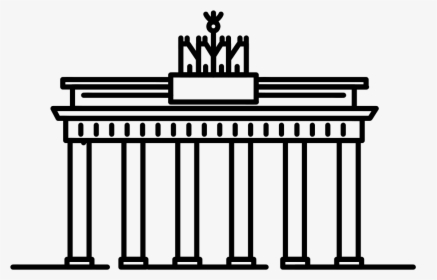 Brandenburg Gate Svg, HD Png Download, Transparent PNG