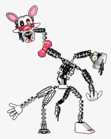 Fnaf Full Body Broken Mangle, HD Png Download, Transparent PNG