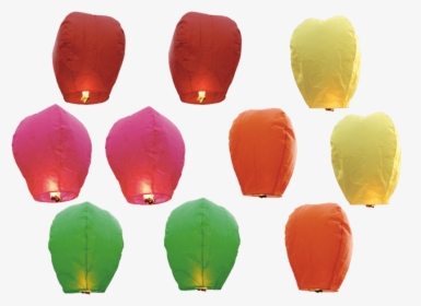 10 Pk Color Lantern - Colorful Lantern Png, Transparent Png, Transparent PNG