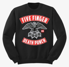 Eagle Knuckle Sweatshirt - Five Finger Death Punch Eagle, HD Png Download, Transparent PNG