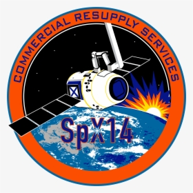 Spacex Crs-14 Patch - Spacex Crs-14, HD Png Download, Transparent PNG