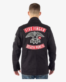Transparent Military Eagle Png - Five Finger Death Punch Aufnäher, Png Download, Transparent PNG
