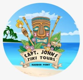 Alternate Text - Capt. John's Tiki Tours, HD Png Download, Transparent PNG