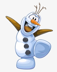 Disney Frozen Club Penguin,olaf Club Penguin, Olaf - Club Penguin Frozen, HD Png Download, Transparent PNG