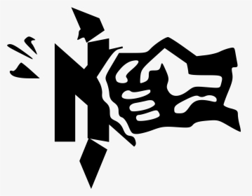 This Free Icons Png Design Of Smash Fascism Ukraine - Anti Nazi, Transparent Png, Transparent PNG