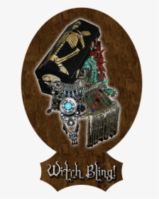 Witchy Jewelry Spilling Out From A Treasure Chest Carved - Illustration, HD Png Download, Transparent PNG