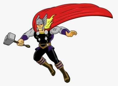 Thor Clipart Marvel Pencil And In Color Thor Png - Thor Clipart, Transparent Png, Transparent PNG