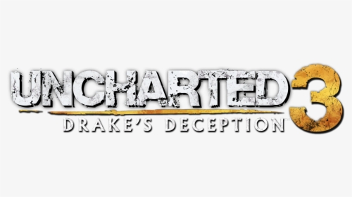 Uncharted 3 Logo Png, Transparent Png, Transparent PNG