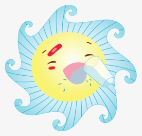 By Yenty Jap Fake Tattoo, Cool Sun - Illustration, HD Png Download, Transparent PNG