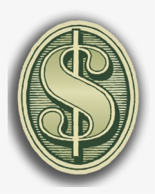 Dollar Sign Engraving - Am Abundant, HD Png Download, Transparent PNG