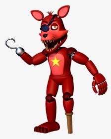 Transparent Five Nights At Freddy S Foxy Png - Fnaf Rockstar Foxy Png, Png Download, Transparent PNG
