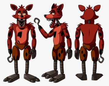 Fnaf World Five Nights At Freddy S 3 Five Nights At - Full Body Foxy Fnaf Drawing, HD Png Download, Transparent PNG