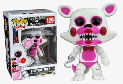 Funtime Foxy Png - Funtime Foxy Pop Vinyl, Transparent Png, Transparent PNG